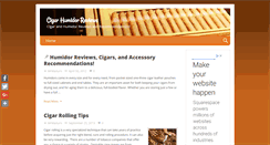 Desktop Screenshot of cigarhumidorchannel.com