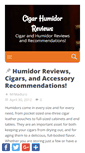 Mobile Screenshot of cigarhumidorchannel.com
